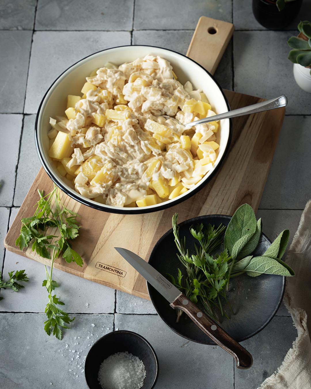 Brasilianischer Kartoffelsalat - leckere Beilage beim Grillen