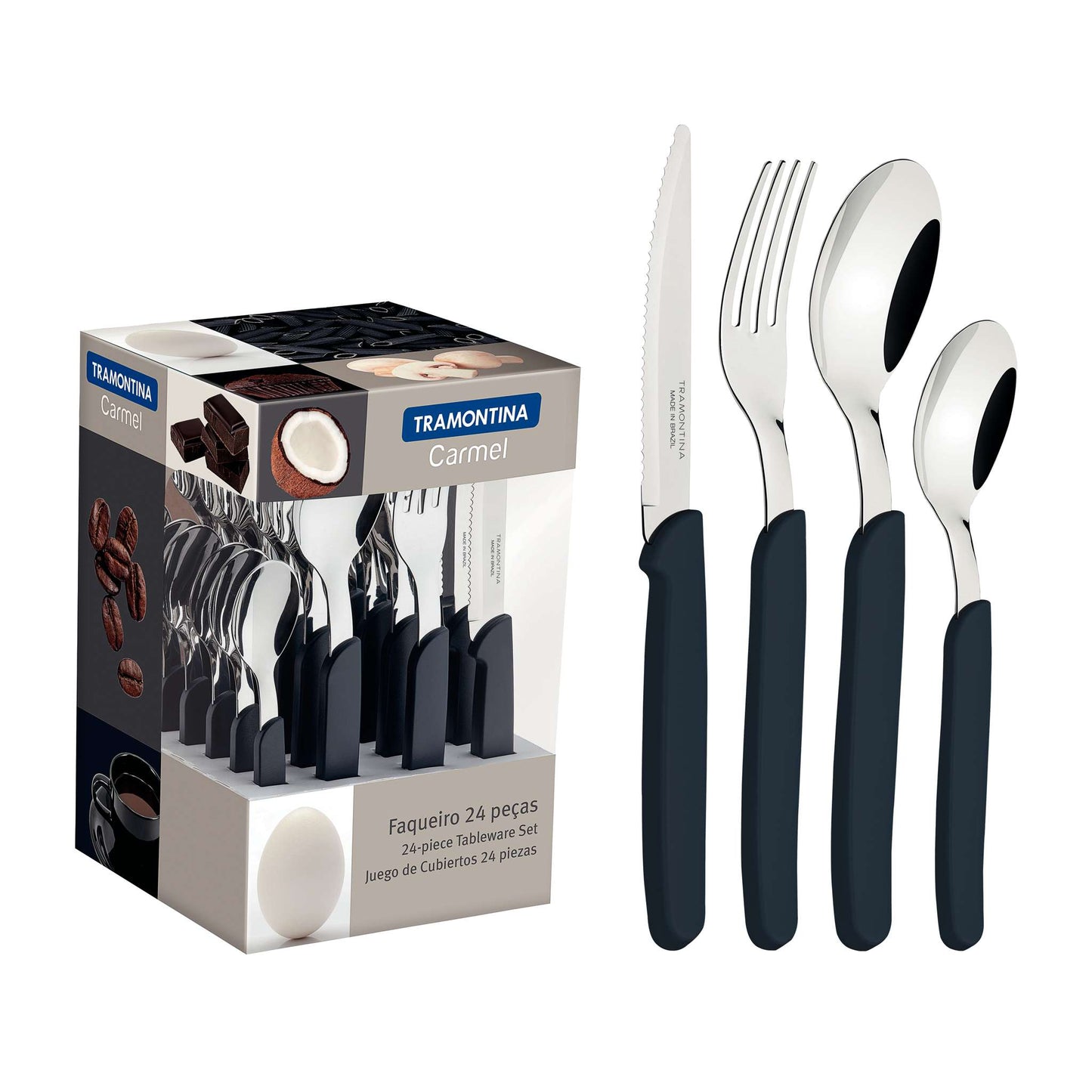 CARMEL Besteck-Set 24-teilig