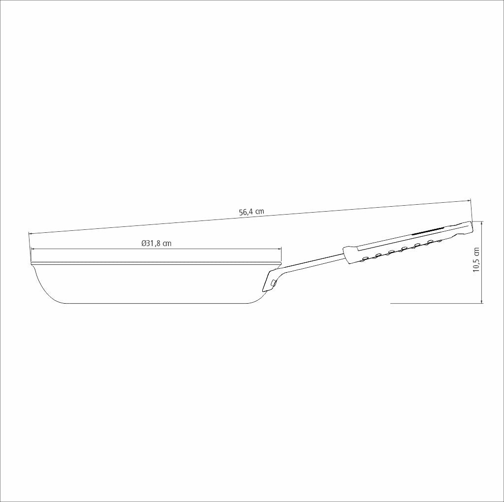 PROFESSIONAL Aluminium Pfanne Antihaft