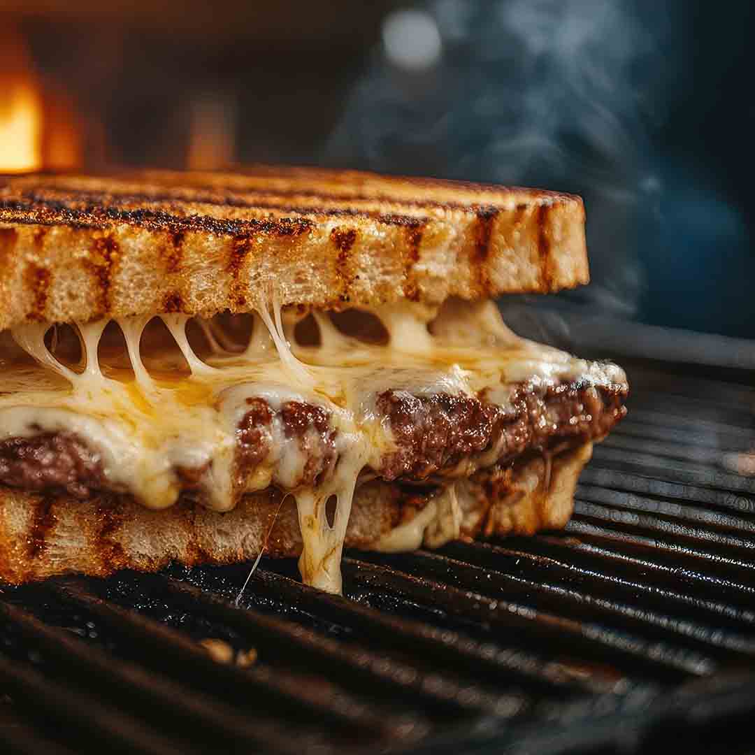 BLACK Gusseisen Grillpresse