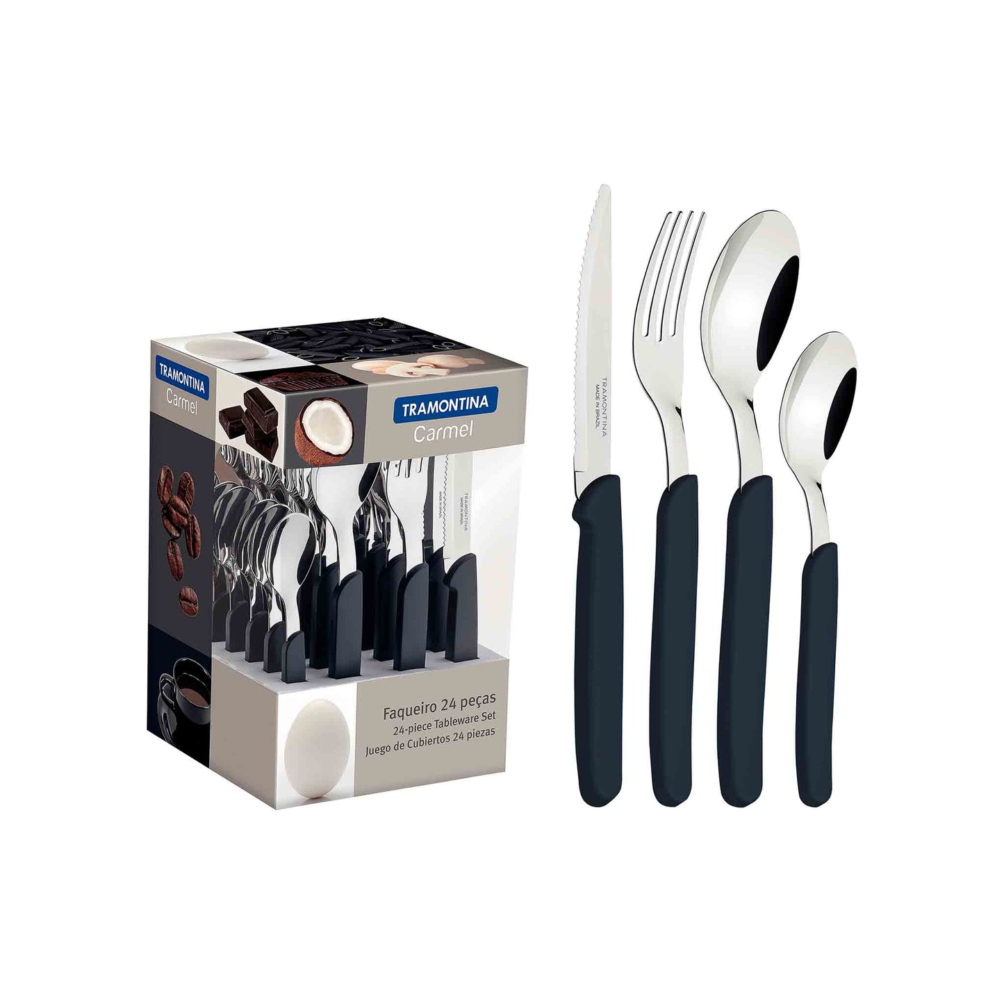 CARMEL Besteck-Set 24-teilig