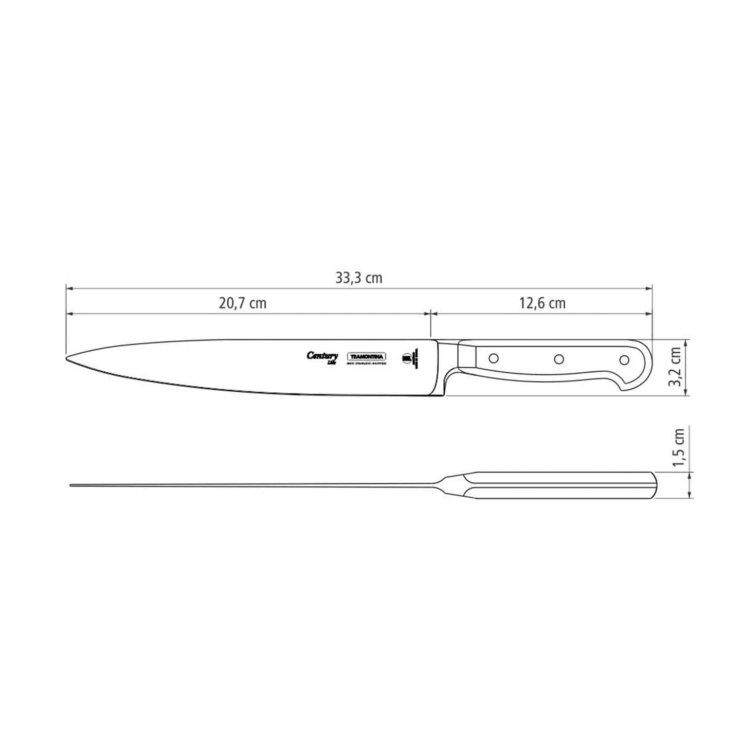 CENTURY Tranchiermesser