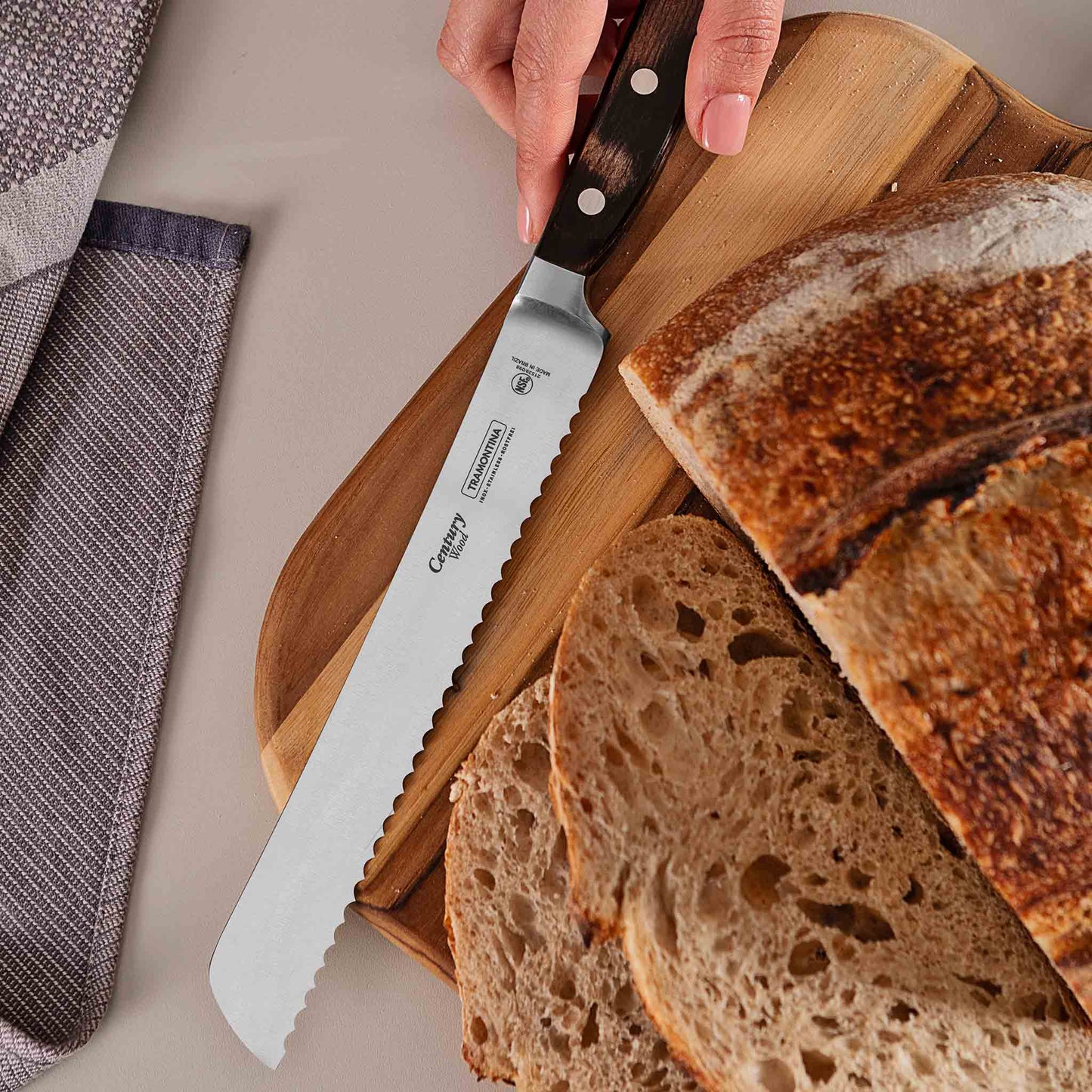 CENTURY WOOD Brotmesser