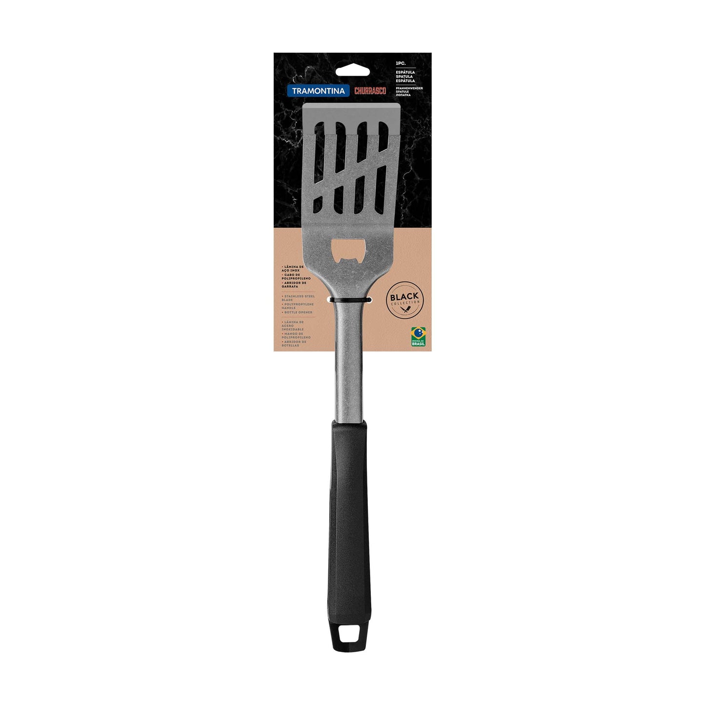 CHURRASCO BLACK Grillwender mit Flaschenöffner