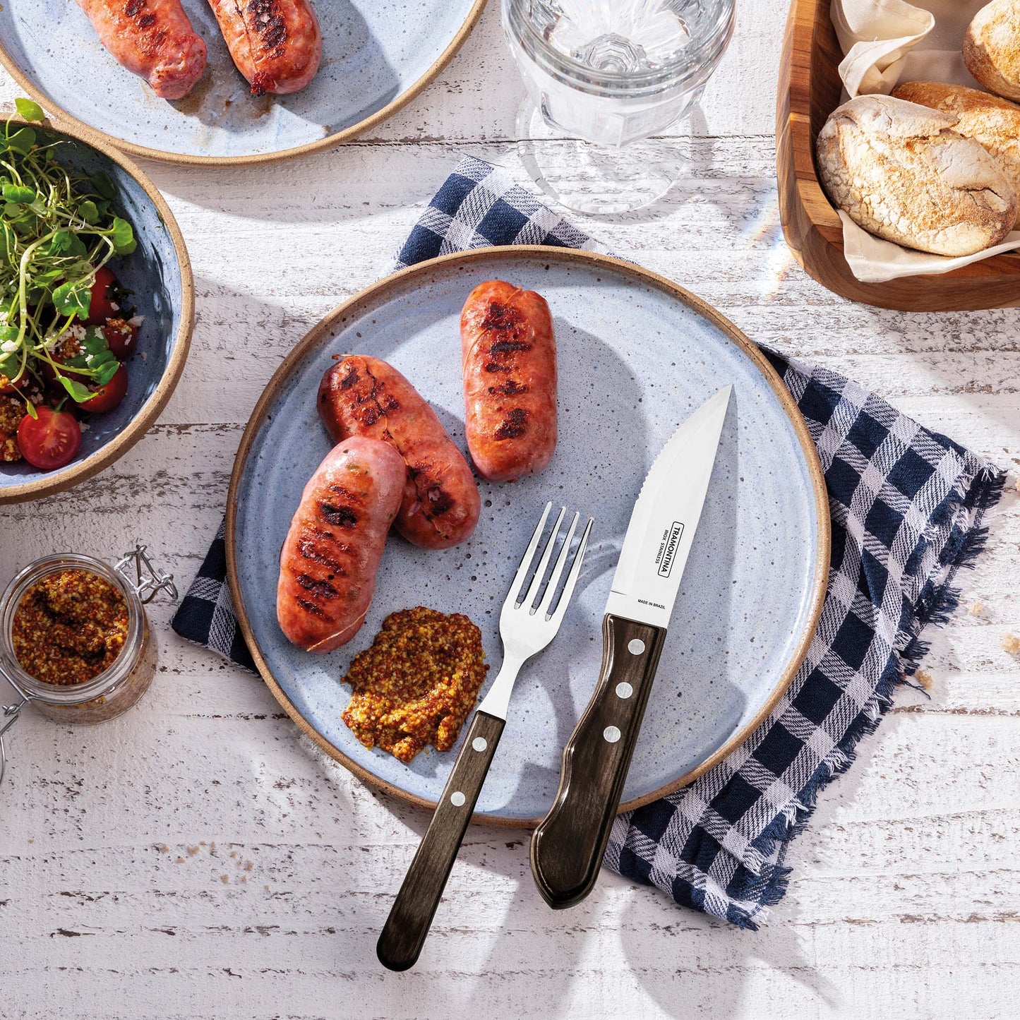 JUMBO Steakmesser, 2-teilig