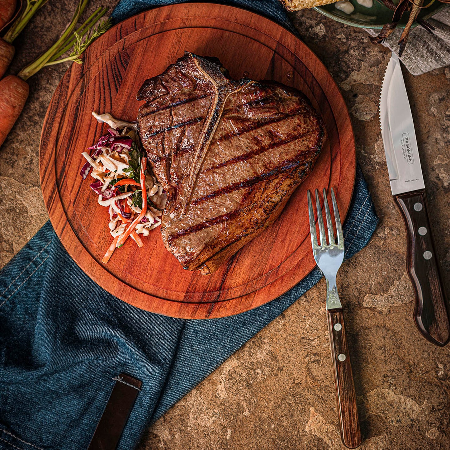 JUMBO Steakmesser 4-teilig