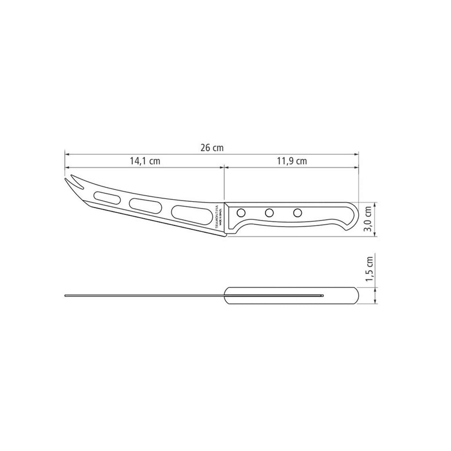 POLYWOOD Käsemesser