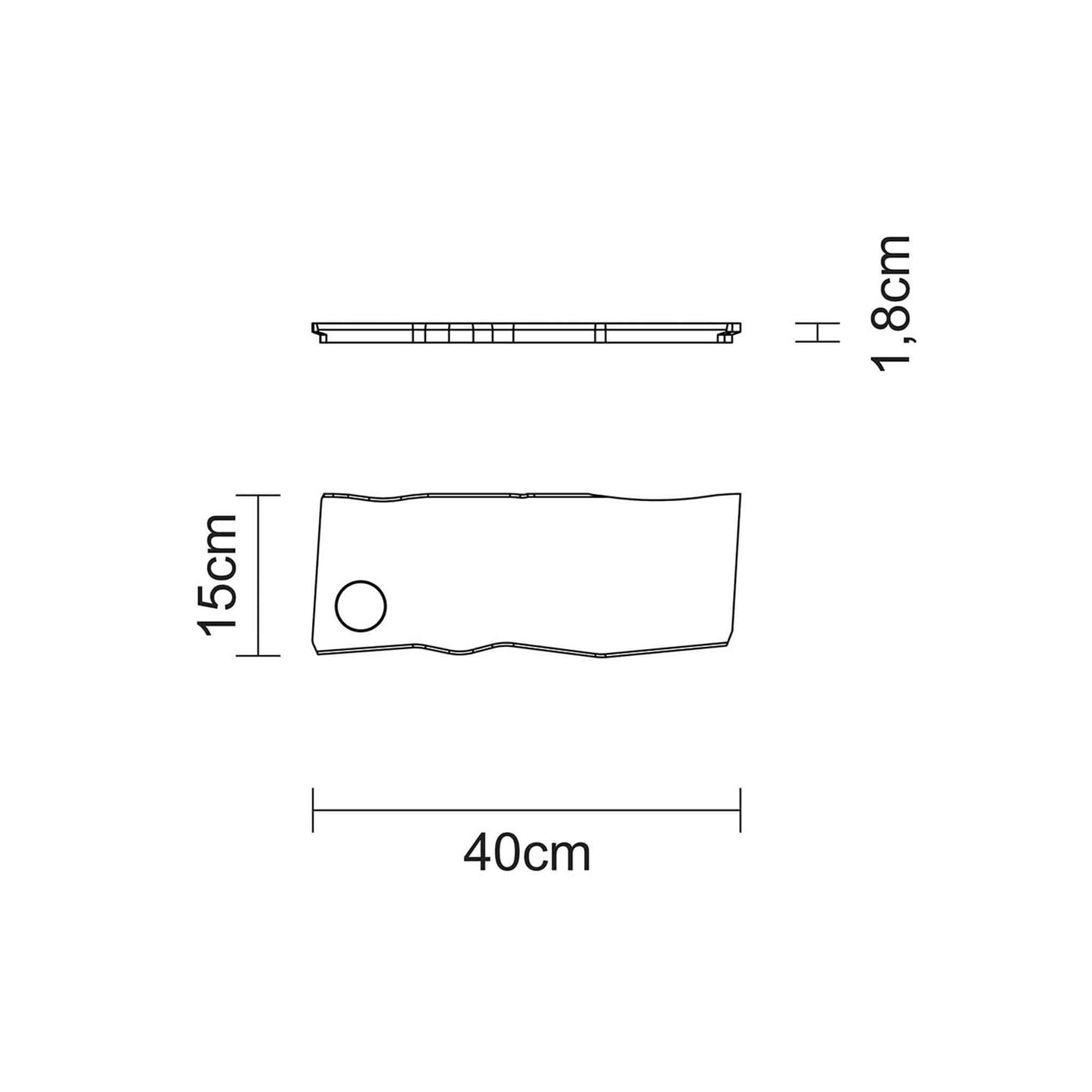 SAVIA Servier-/ Schneidebrett