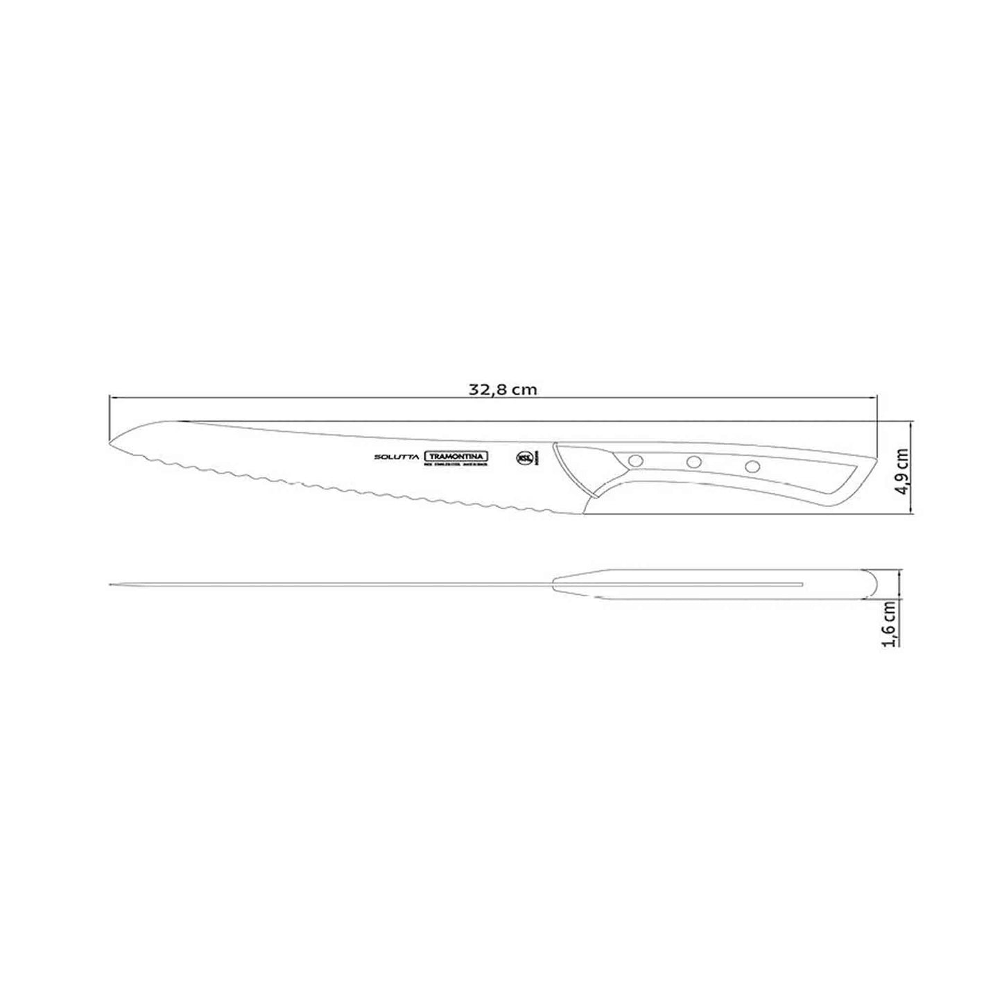 SOLUTTA Brotmesser