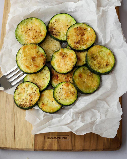 Zucchini mit Parmesan