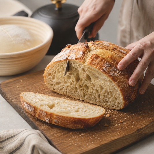 Italienisches Brot aus dem Gusseisentopf