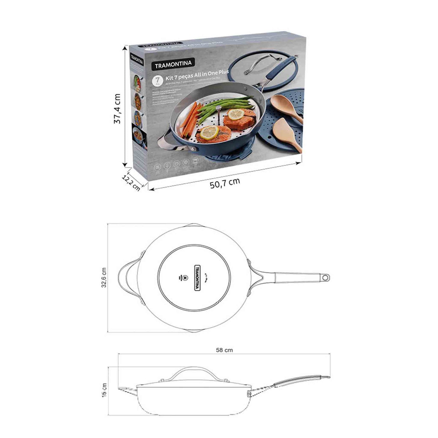 ALL-IN-ONE PLUS Pfannenset