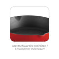BESTOW Bratpfanne, 25 cm, Gusseisen
