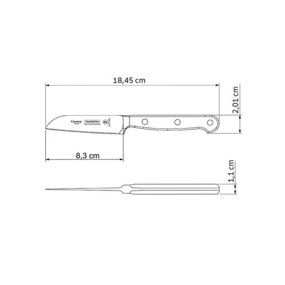 CENTURY WOOD Gemüsemesser