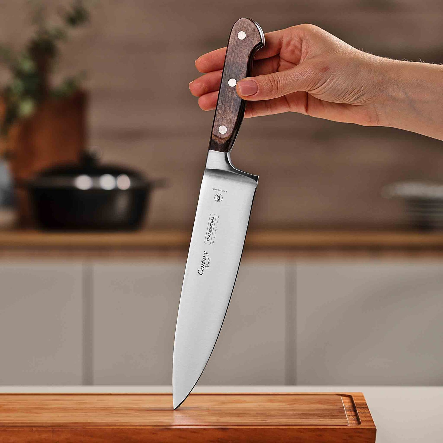 CENTURY WOOD Kochmesser