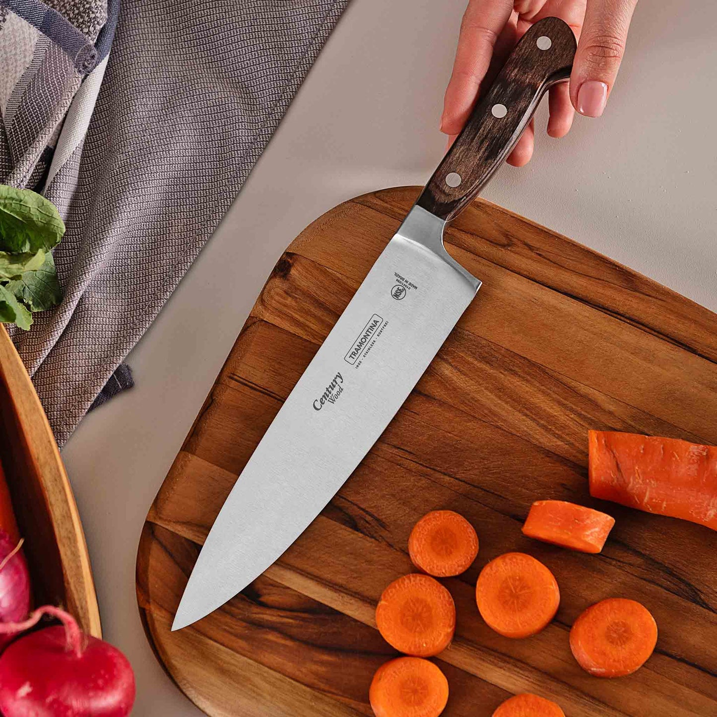 CENTURY WOOD Kochmesser