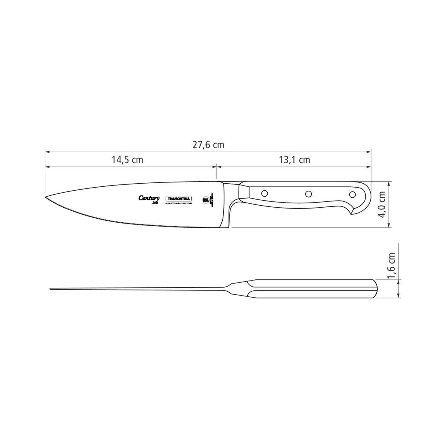 CENTURY Kochmesser
