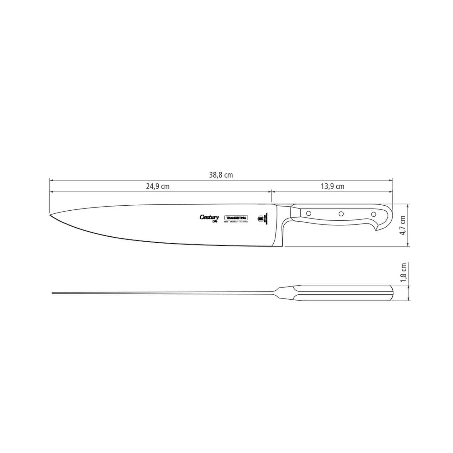 CENTURY Kochmesser