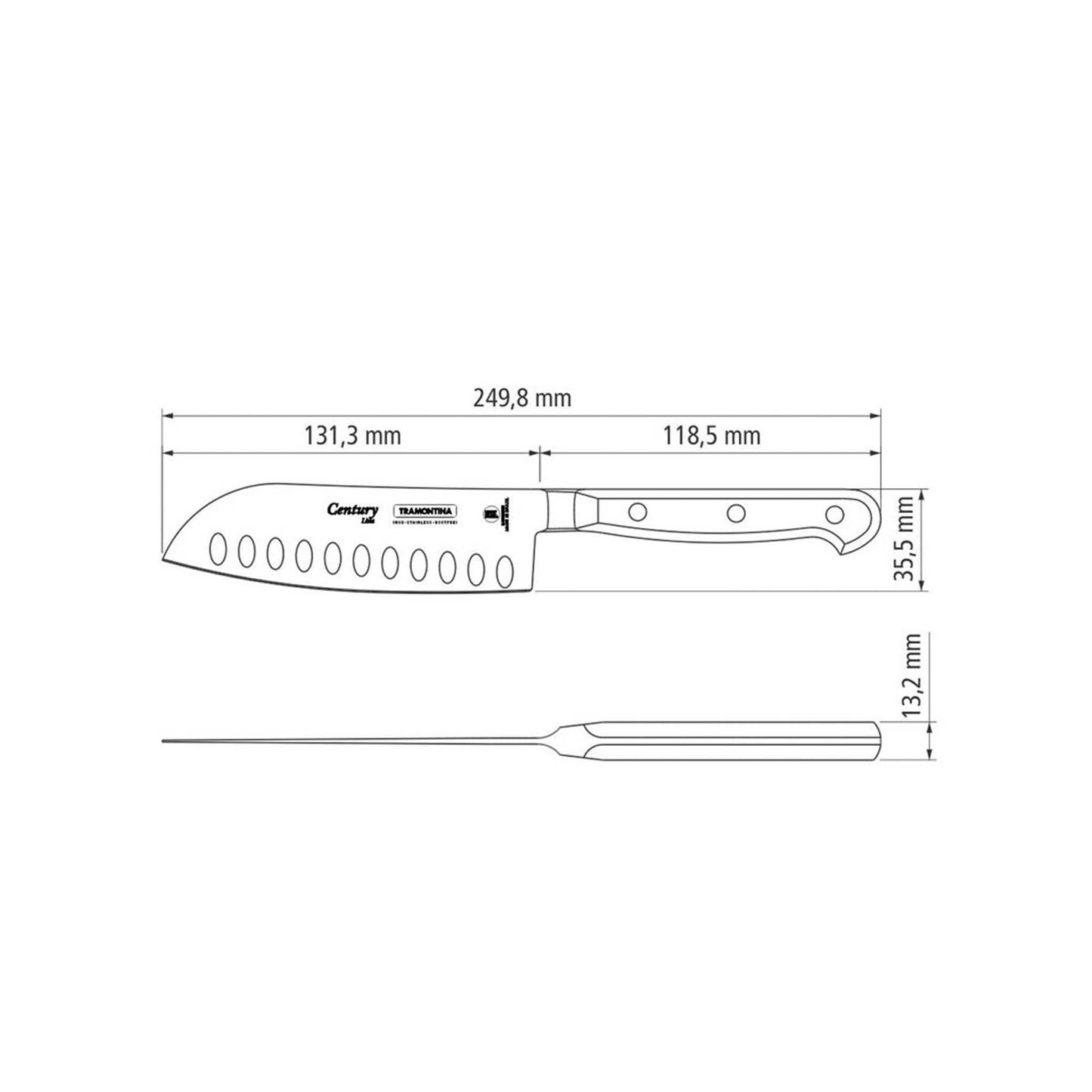 CENTURY Santokumesser