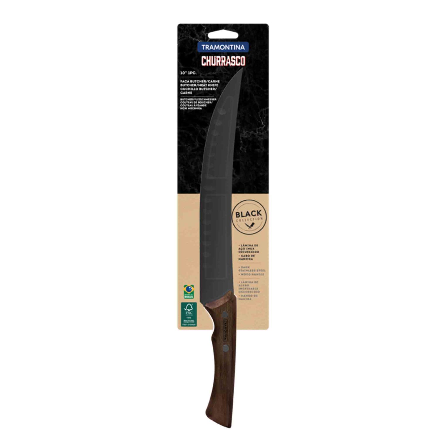 CHURRASCO BLACK Fleischmesser - 24 cm