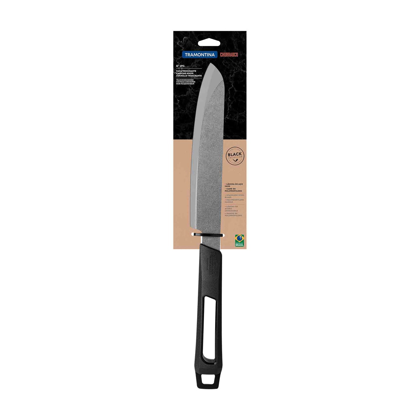 CHURRASCO BLACK Grillmesser - 22 cm