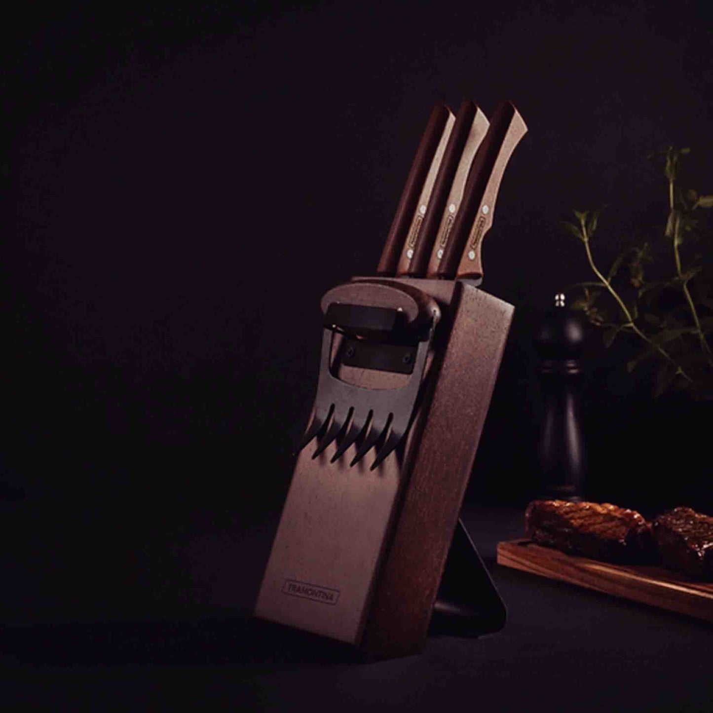 CHURRASCO BLACK Messenblok, 5-delig