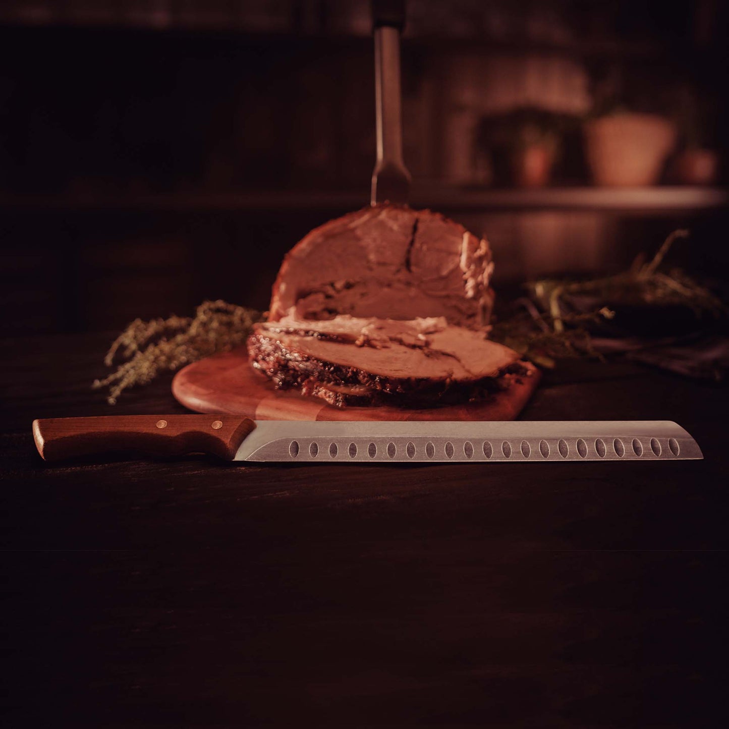 CHURRASCO BLACK Schinkenmesser - 29 cm
