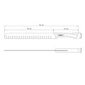 CHURRASCO BLACK Schinkenmesser - 29 cm