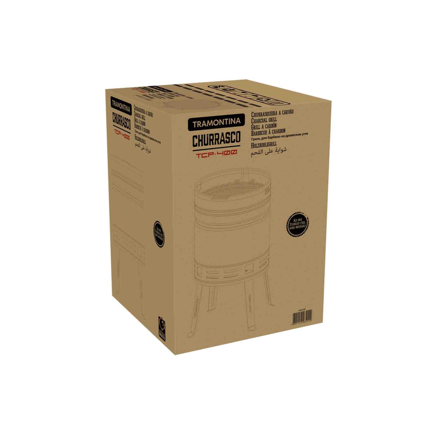 Grillfass TCP 400, Ø 40 cm