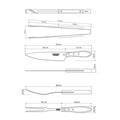 CHURRASCO Grillset,  3-teilig
