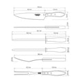 CHURRASCO Grillset, 4-teilig
