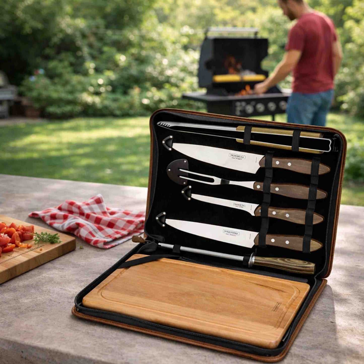 CHURRASCO Grillset, 8-teilig