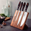 CHURRASCO Magnetischer Messerblock mit Grill- und Tranchierset
