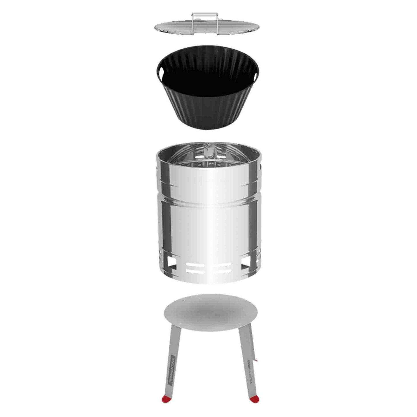 Grillfass TCP 400, Ø 40 cm