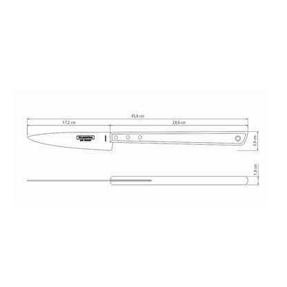 CHURRASCO Grillmesser - 18 cm