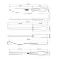 CHURRASCO Grillset, 4-teilig