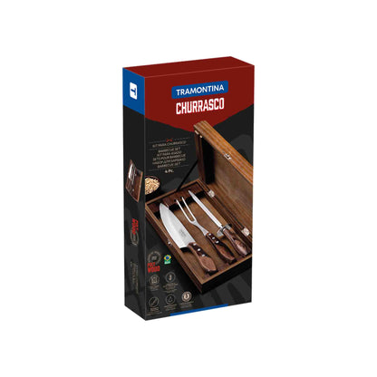 CHURRASCO Grillset, 4-teilig