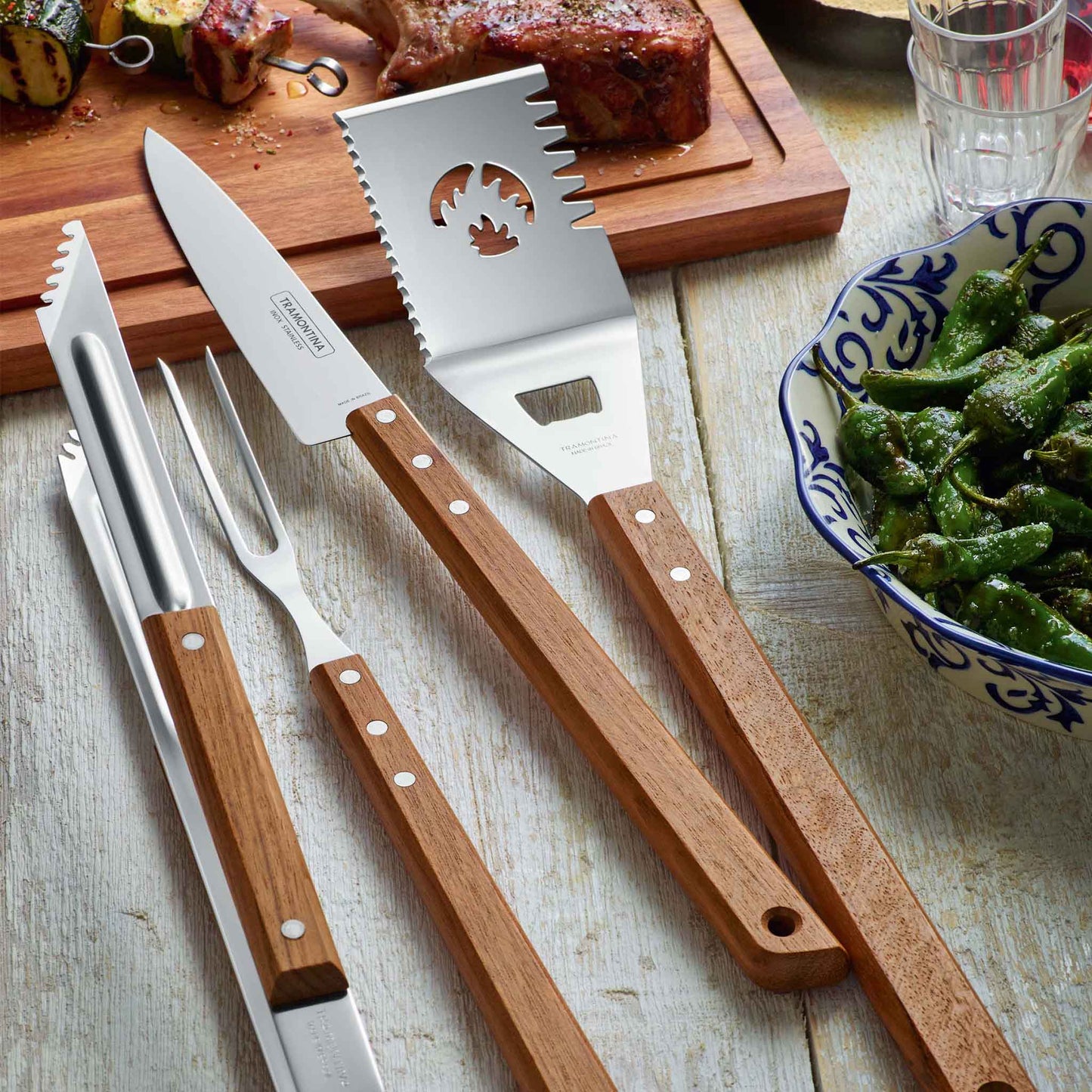 CHURRASCO Grillmesser - 18 cm