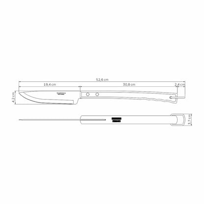 EXTREME Tranchiermesser - 52 cm