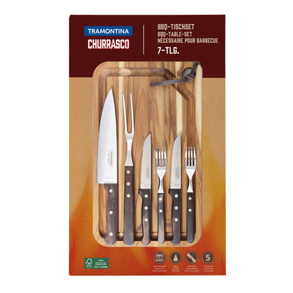 CHURRASCO BBQ-Set 7-teilig