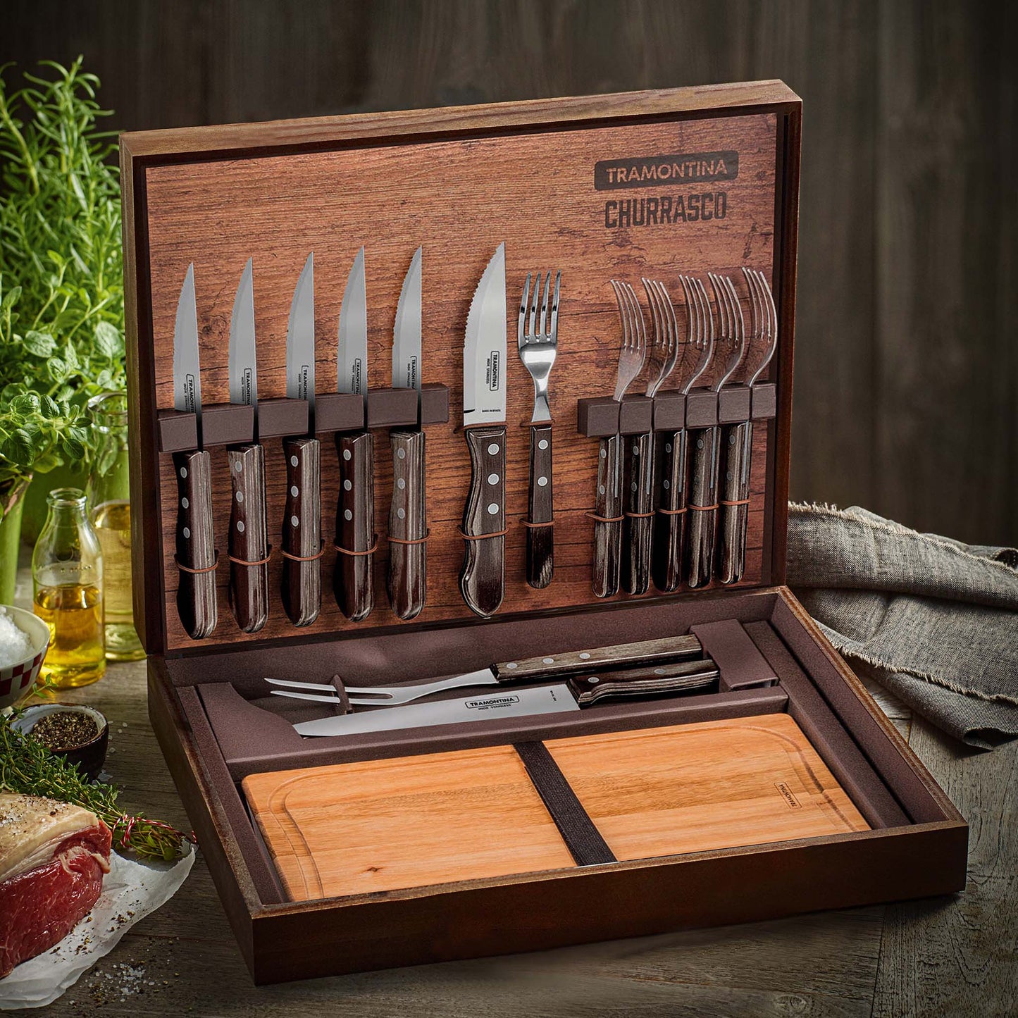 JUMBO BBQ-Set 15-teilig