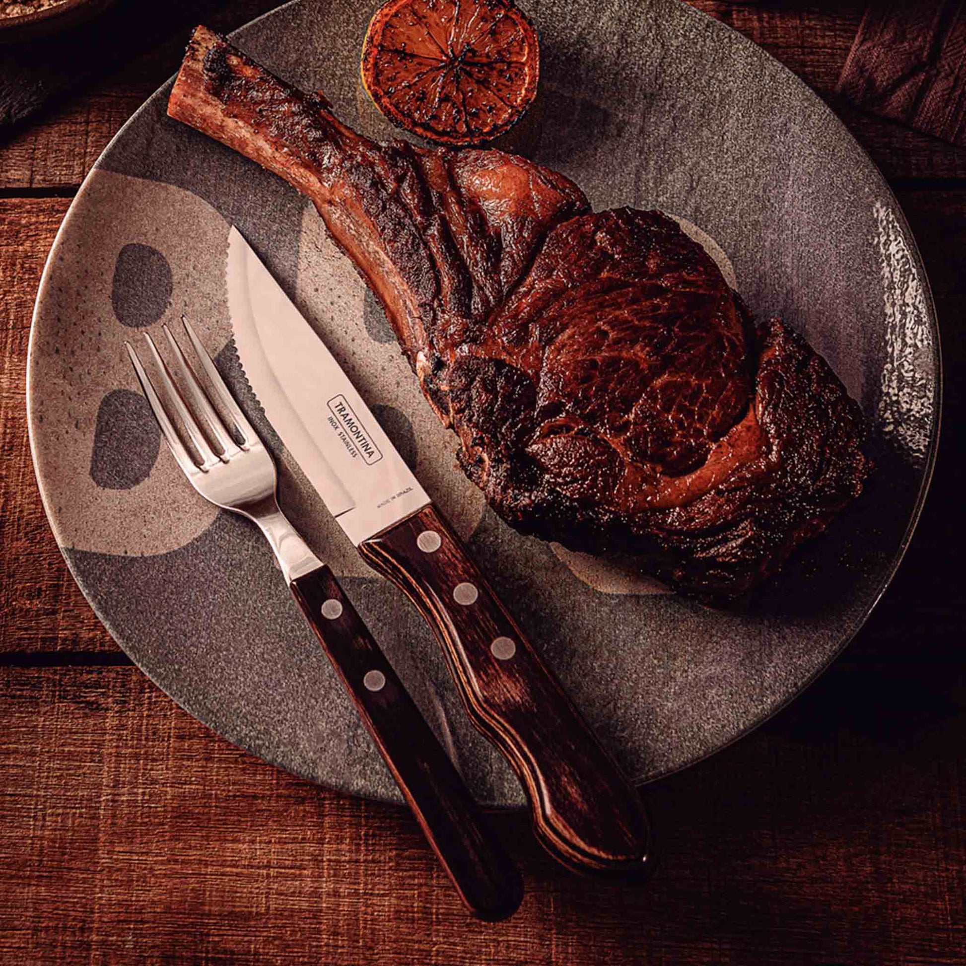 Grillbestekset CHURRASCO, 15-delig, Tramontina 🔵 168 Grillbestekset CHURRASCO, 15-delig, Tramontina 🔵 168