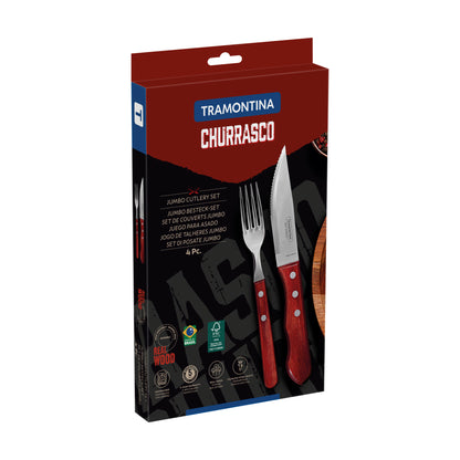JUMBO Steakbesteck-Set 4-teilig
