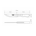 DYNAMIC JUMBO Steakmesser, 4-tlg