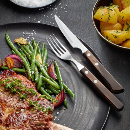 Steak-/Pizzamessenset Spaanse stijl 6-delig