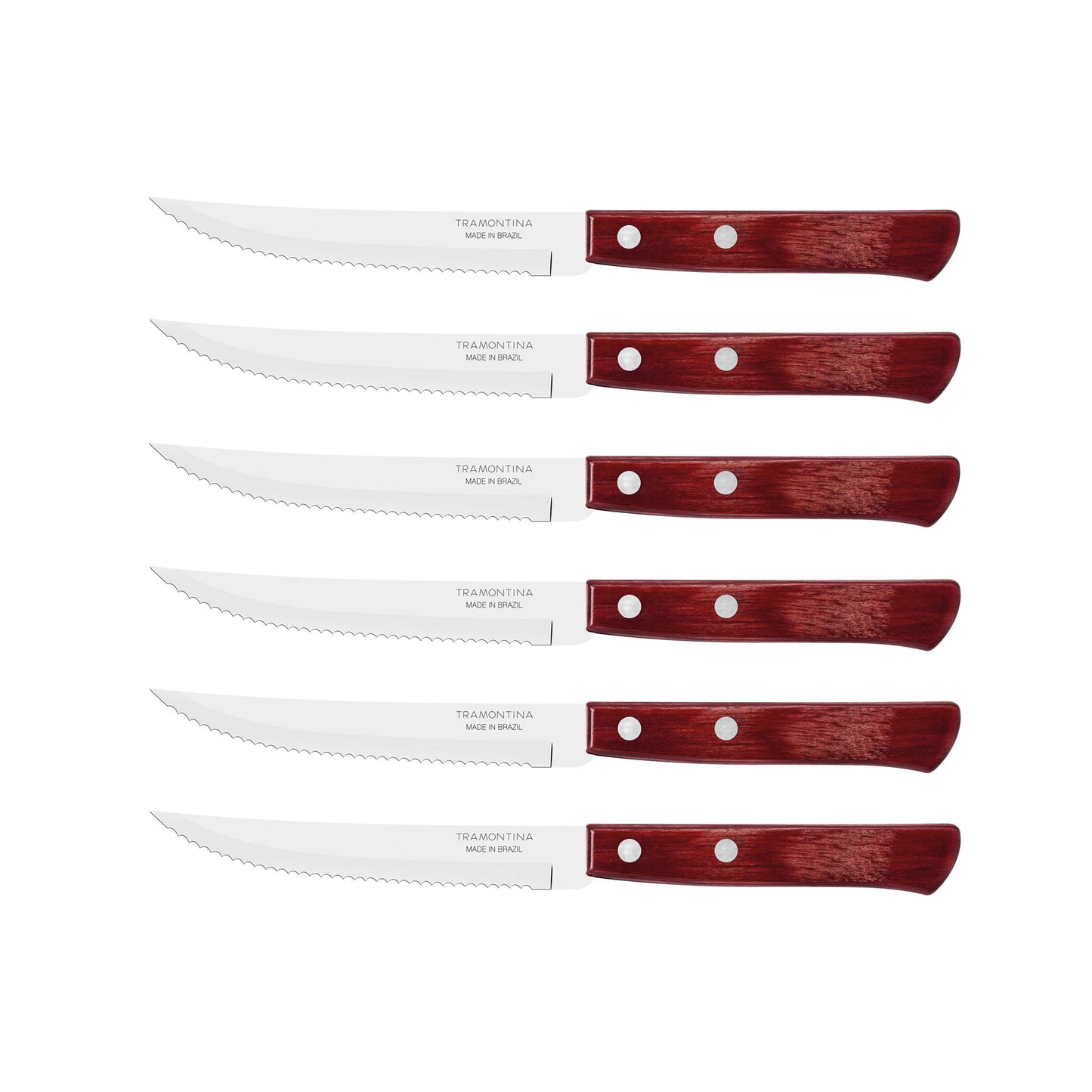 Steak/Pizza Messer-Set 6-teilig