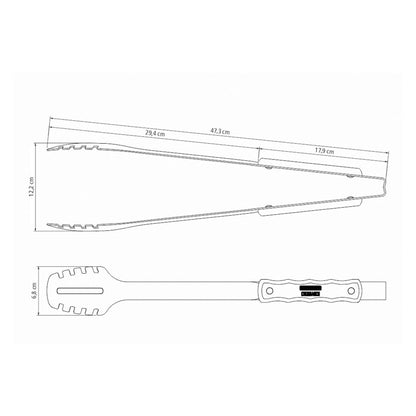 EXTREME Fleischzange - 47 cm
