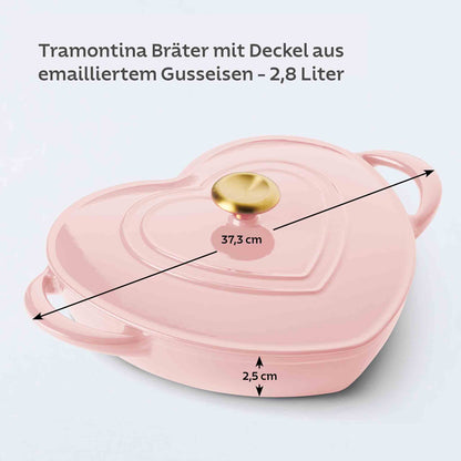 Herzbräter aus Gusseisen