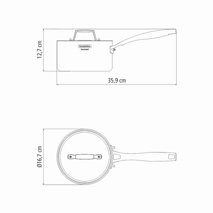GRANO Stieltopf Ø 16 cm