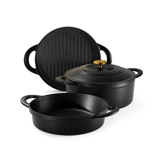 Gusseisen Set, 4-teilig